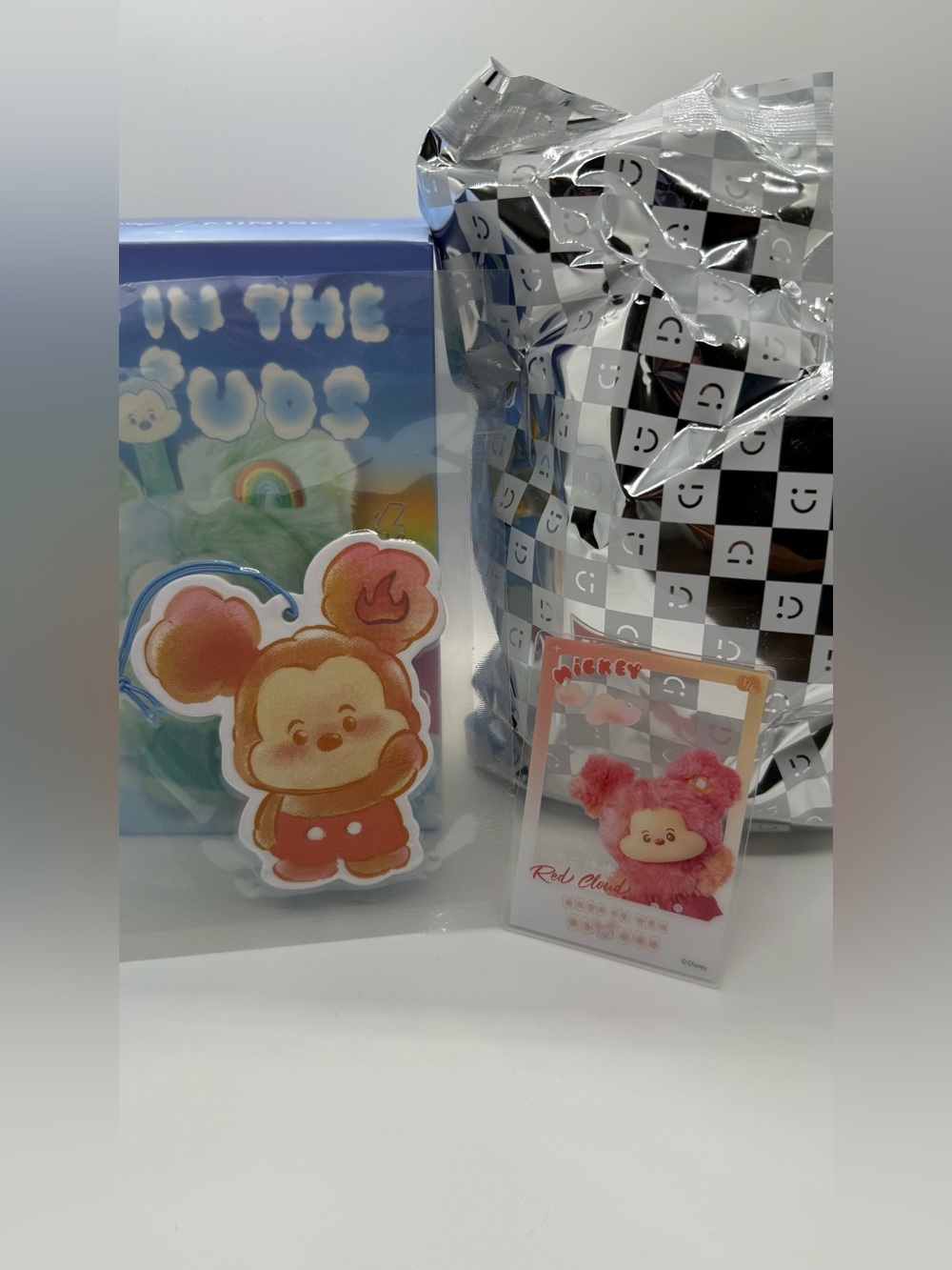 MINISO Disney Mickey Cloud Fantasy Series Vinyl Plush Blind Box - Red Cloud